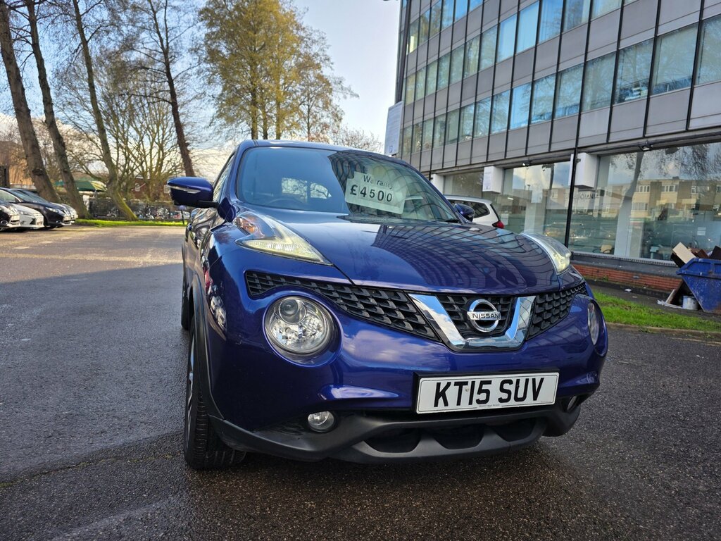 Nissan Juke 1.2 Dig-t Tekna Suv Euro 6 Ss KT15SUV Blue #3