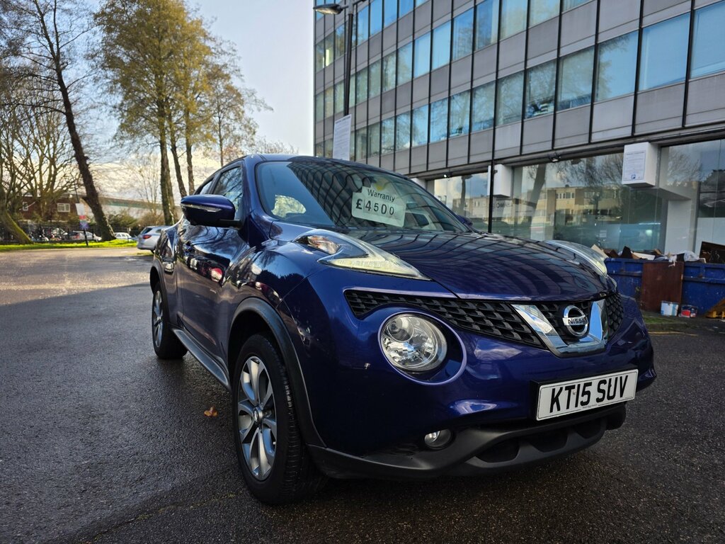 Nissan Juke 1.2 Dig-t Tekna Suv Euro 6 Ss Blue