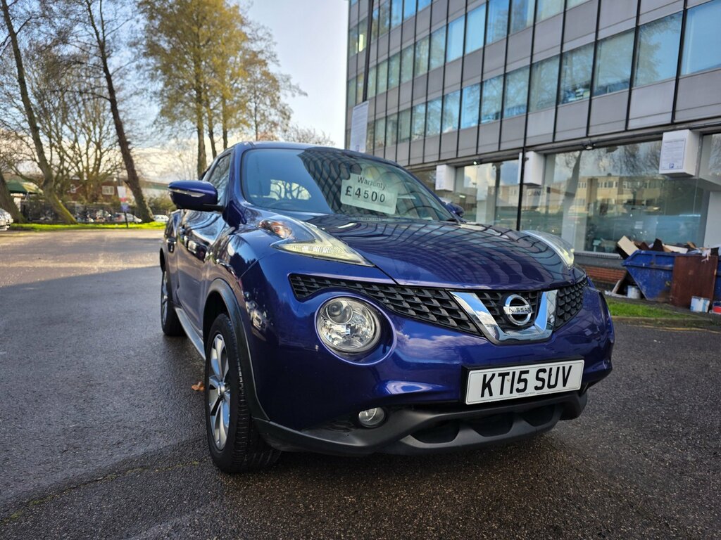 Nissan Juke 1.2 Dig-t Tekna Suv Euro 6 Ss KT15SUV Blue #2