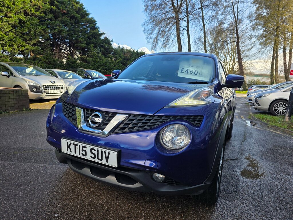 Nissan Juke 1.2 Dig-t Tekna Suv Euro 6 Ss KT15SUV Blue #6