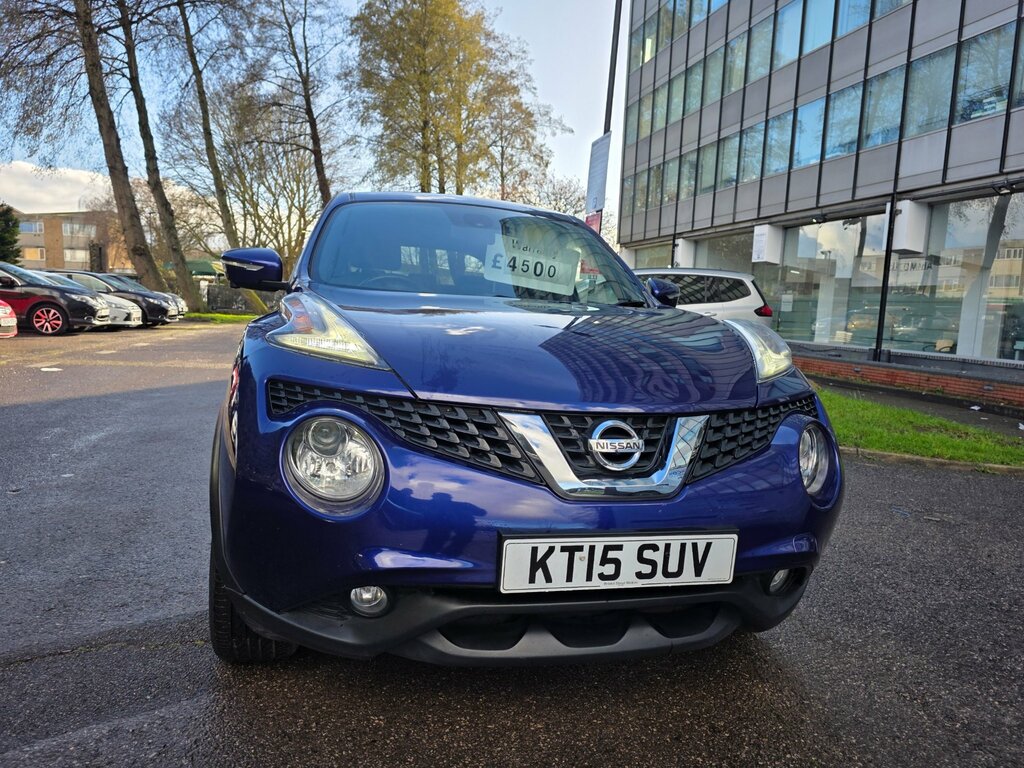 Nissan Juke 1.2 Dig-t Tekna Suv Euro 6 Ss KT15SUV Blue #4