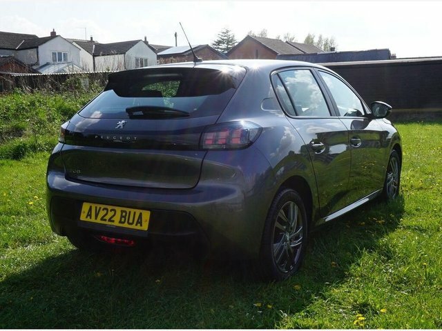 Peugeot 208 Puretech Active Premium Hatchback AV22BUA Grey #3