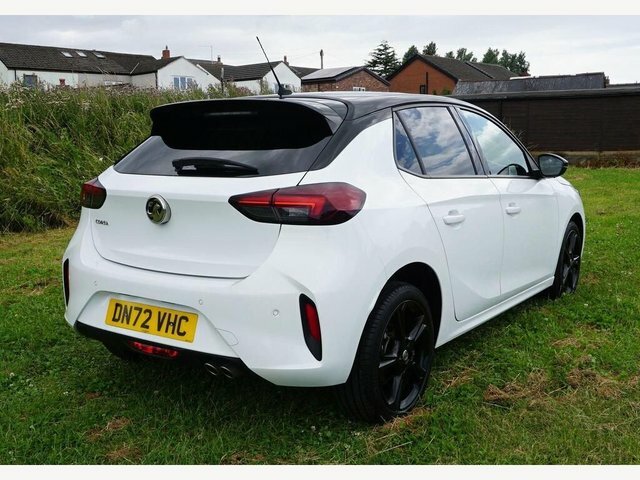 Vauxhall Corsa Turbo Gs Line Hatchback DN72VHC White #3