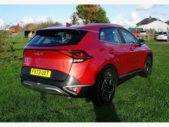 Kia Sportage T-gdi 2 Suv FV73UXT Red #3