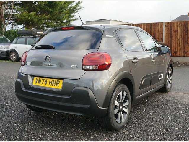 Citroen C3 Puretech Plus Hatchback VN74HHR Grey #3