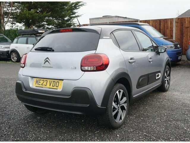 Citroen C3 Puretech Shine Plus Hatchback ME23VDO Grey #3