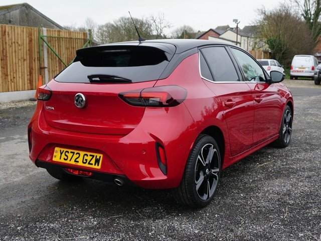 Vauxhall Corsa Turbo Ultimate Hatchback YS72GZW Red #3