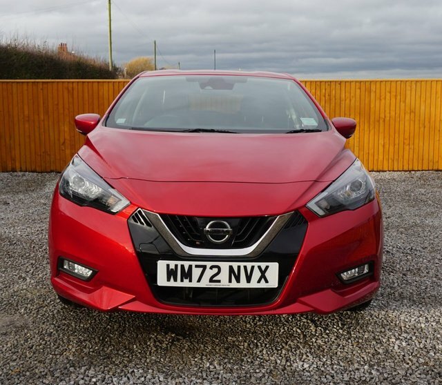 Nissan Micra Ig-t Tekna Hatchback WM72NVX Red #4