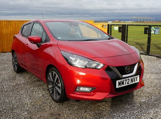 Nissan Micra Ig-t Tekna Hatchback Red