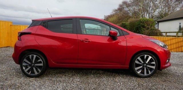 Nissan Micra Ig-t Tekna Hatchback WM72NVX Red #2