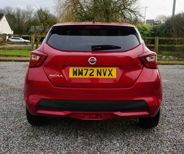Nissan Micra Ig-t Tekna Hatchback WM72NVX Red #5