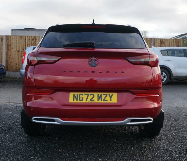 Vauxhall Grandland Turbo Ultimate Suv NG72MZY Red #5