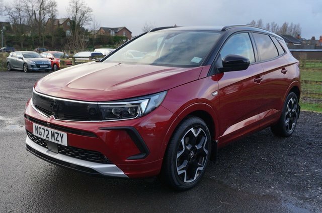 Vauxhall Grandland Turbo Ultimate Suv NG72MZY Red #6