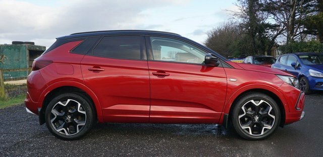 Vauxhall Grandland Turbo Ultimate Suv NG72MZY Red #2