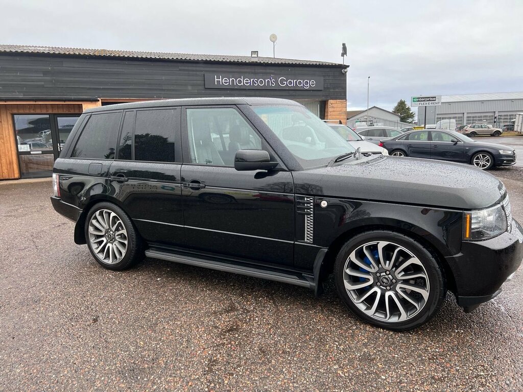 Land Rover Range Rover 4X4 Westminster 2012 Black