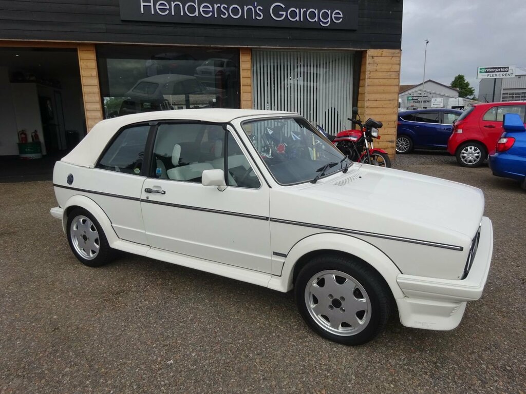Volkswagen Golf Convertible 1.8 Gti 1984 White #5