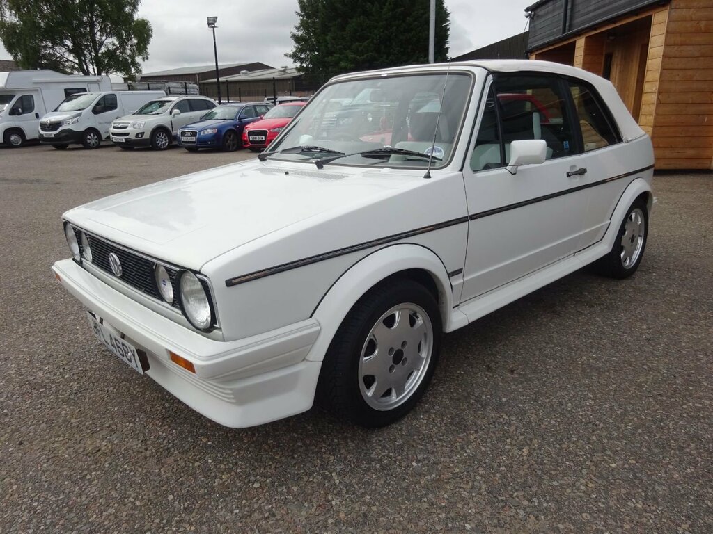 Volkswagen Golf Convertible 1.8 Gti 1984 White #4