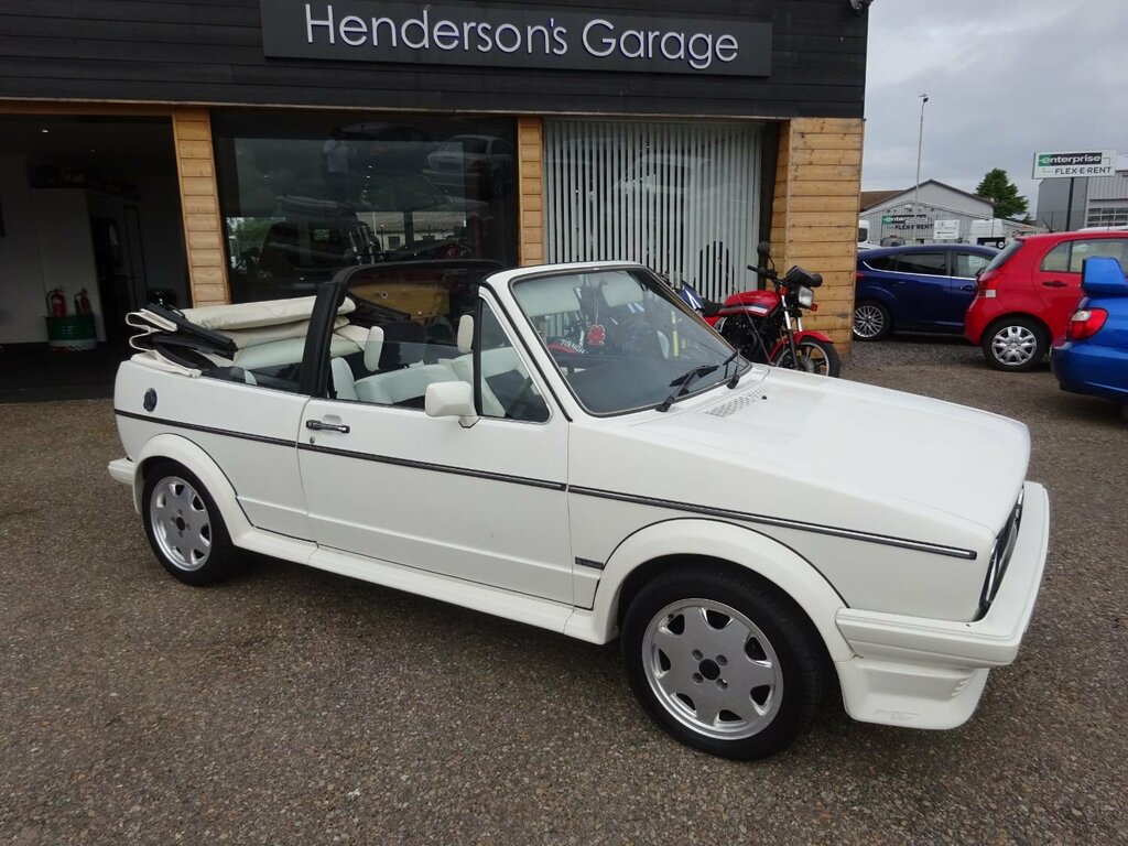 Volkswagen Golf Convertible 1.8 Gti 1984 White #2