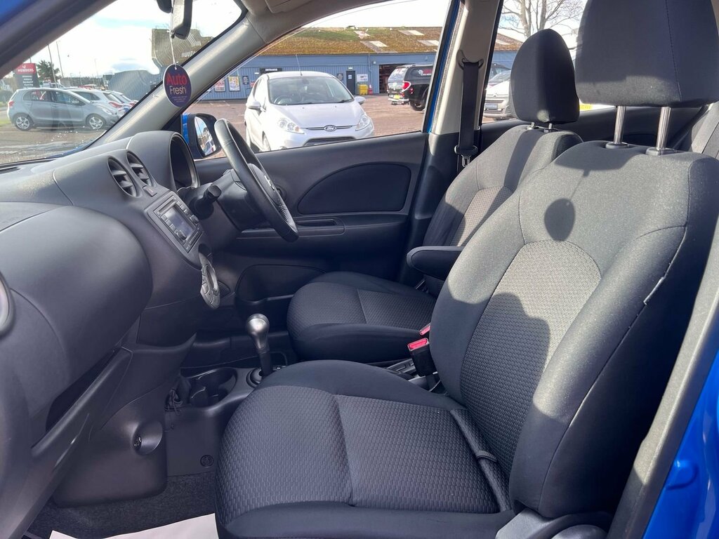 Nissan Micra Hatchback Acenta Dig-s 2012 DV12HGJ Blue #3