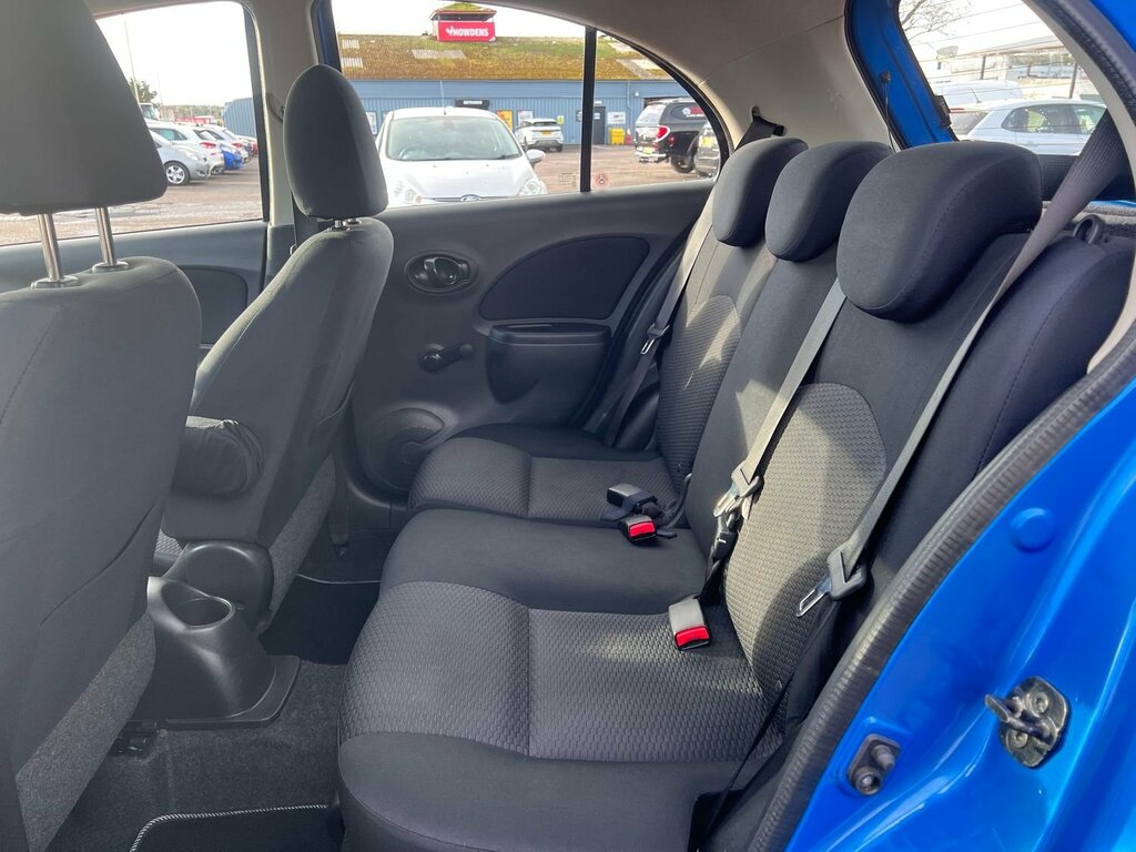 Nissan Micra Hatchback Acenta Dig-s 2012 DV12HGJ Blue #6