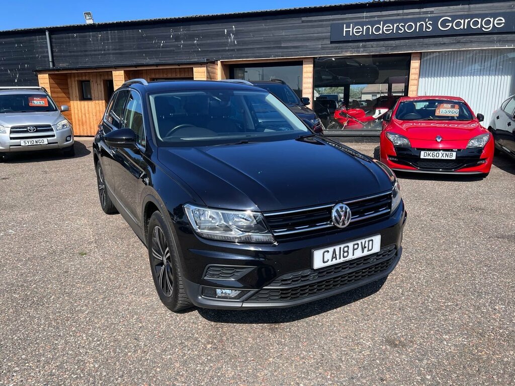 Volkswagen Tiguan Estate Se Navigation Tdi Bmt Dsg 201818 Black #2