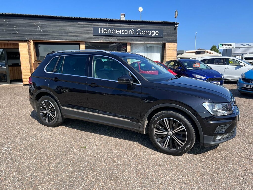 Volkswagen Tiguan Estate Se Navigation Tdi Bmt Dsg 201818 Black