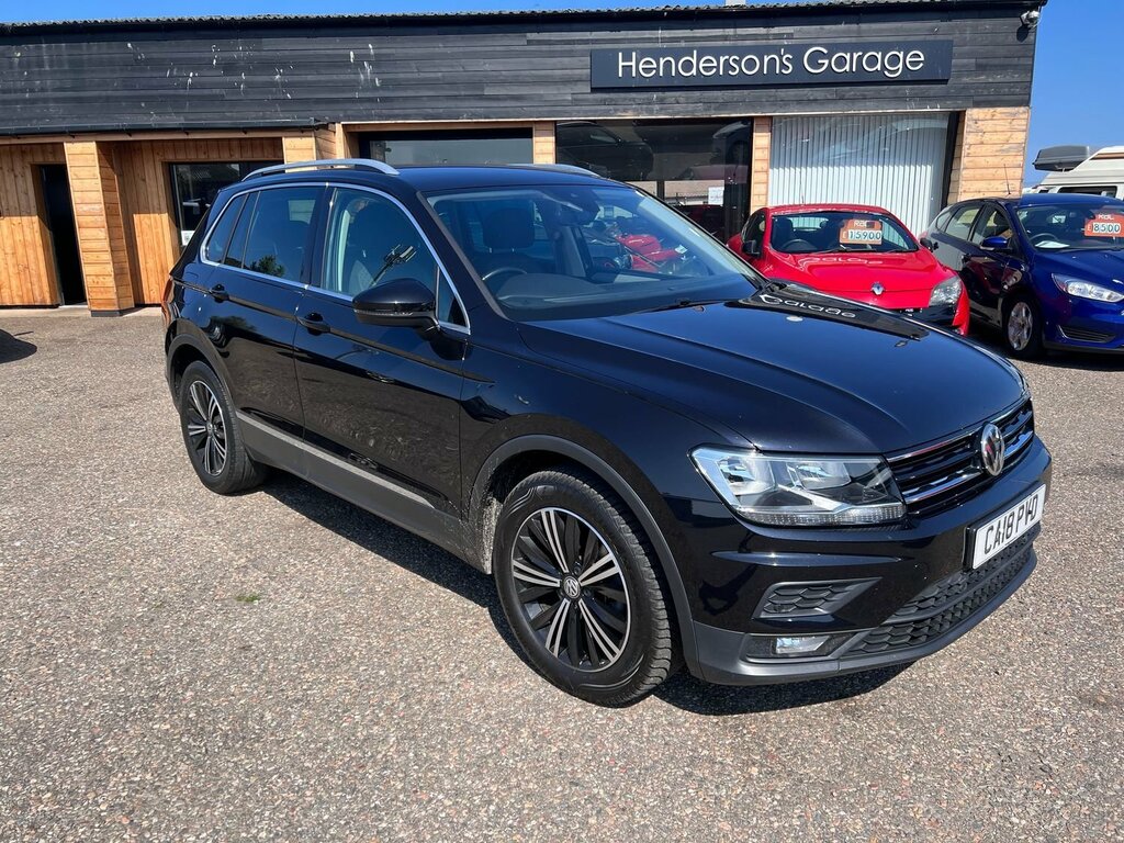 Volkswagen Tiguan Estate Se Navigation Tdi Bmt Dsg 201818 Black #3