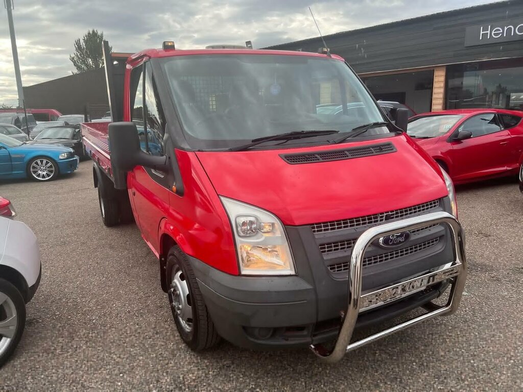 Ford Transit Custom Chassis Cab 350 Cc Drw 2012 SY62WGJ Red #6