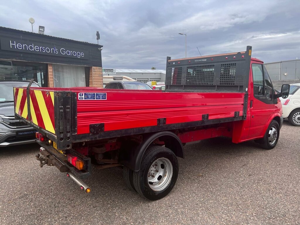 Ford Transit Custom Chassis Cab 350 Cc Drw 2012 SY62WGJ Red #3