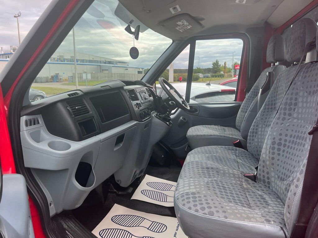 Ford Transit Custom Chassis Cab 350 Cc Drw 2012 SY62WGJ Red #4