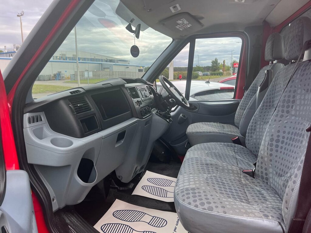 Ford Transit Custom Chassis Cab 350 Cc Drw 2012 SY62WGJ Red #2