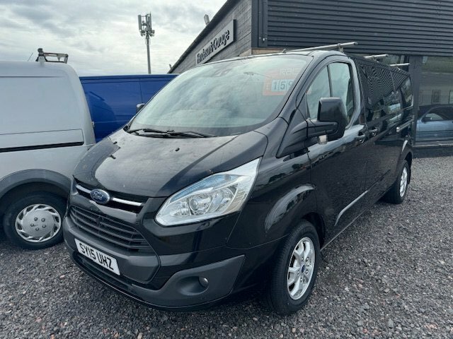 Ford Transit Custom Combi Van 2.2 Tdci 310 Limited 2015 Black