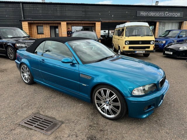 BMW M3 Convertible 3.2 M3 Convertible 2005 BSZ199 Blue #3