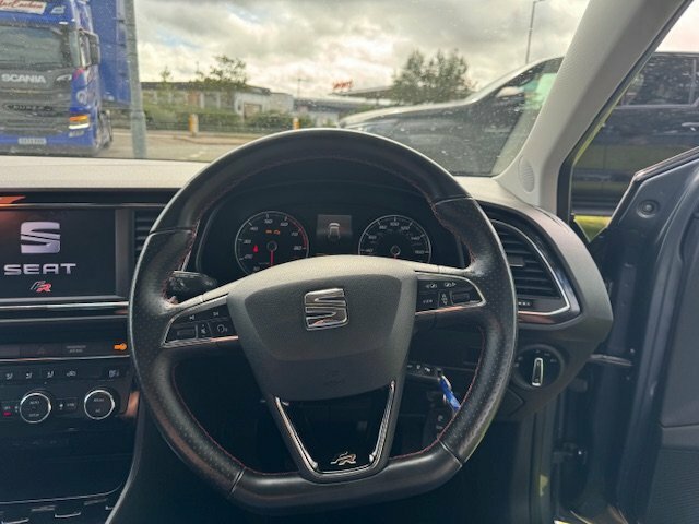 Seat Leon Hatchback 1.4 Tsi Fr Technology 2018 YG18WSL Grey #4