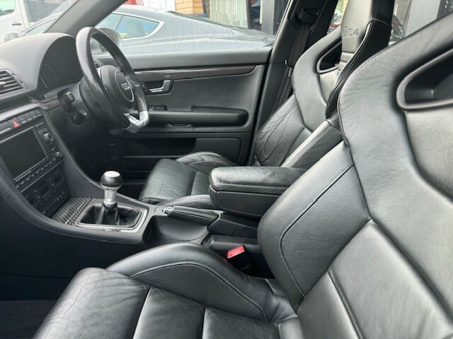Audi RS4 Estate Full History 4.2 Wing Back Seats Ceramic Br Silver #3