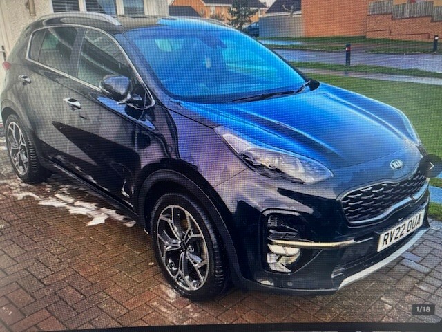 Kia Sportage Suv 1.6 Crdi Mhev Gt-line 4X4 2029 War Black