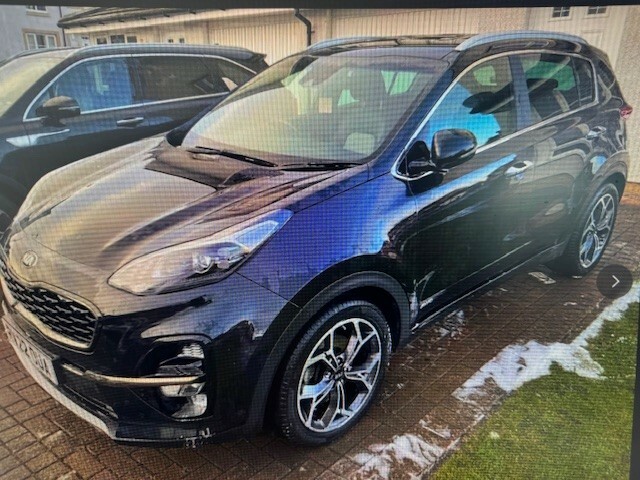 Kia Sportage Suv 1.6 Crdi Mhev Gt-line 4X4 2029 War RV22OUA Black #5