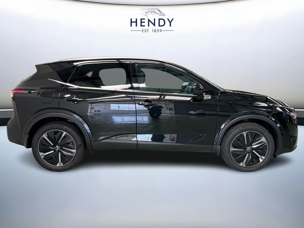 Nissan Qashqai 1.3 Dig-t Mh Tekna HG25CWD Black #2