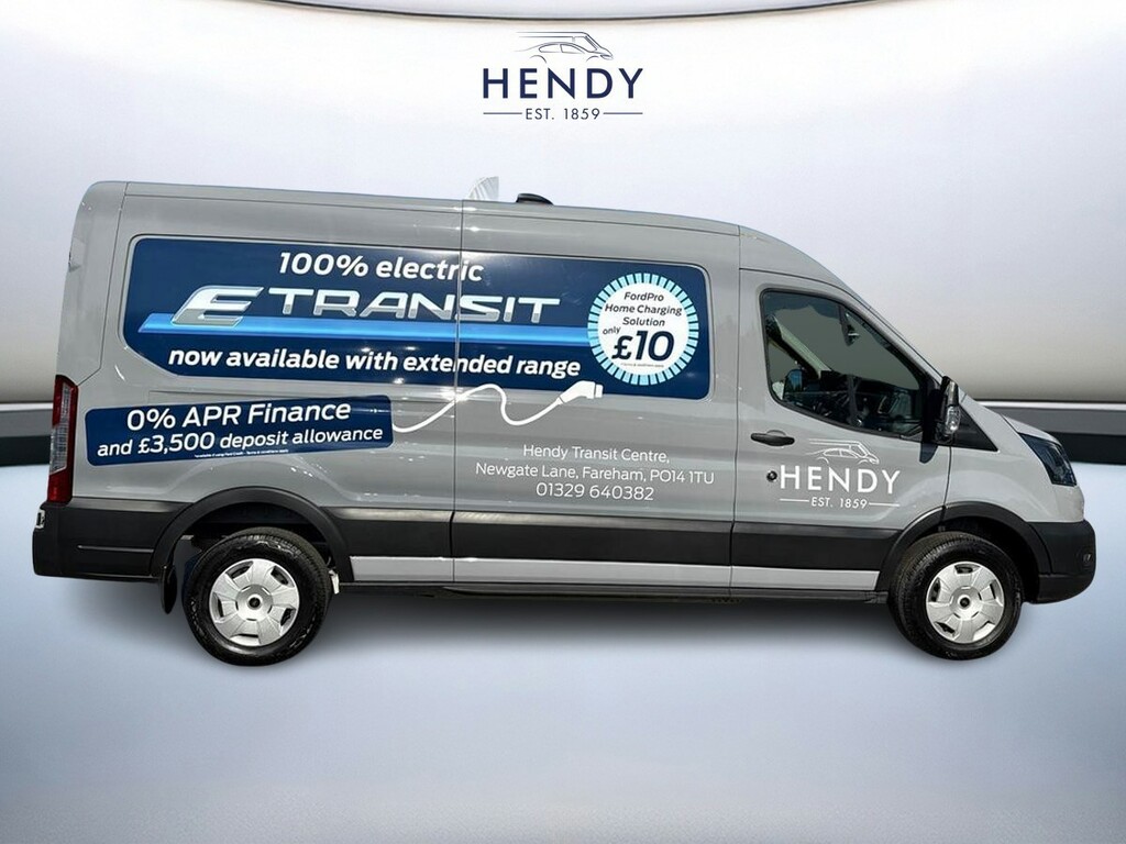 Ford Transit Custom 198Kw 68Kwh H2 Trend Van Dap Grey #2