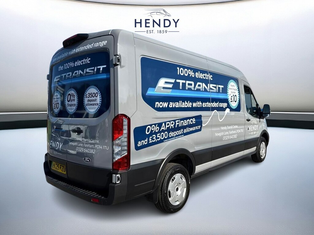 Ford Transit Custom 198Kw 68Kwh H2 Trend Van Dap Grey #3