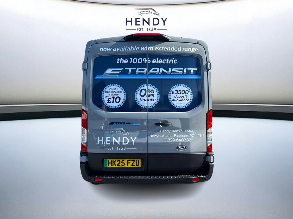 Ford Transit Custom 198Kw 68Kwh H2 Trend Van Dap Grey #4