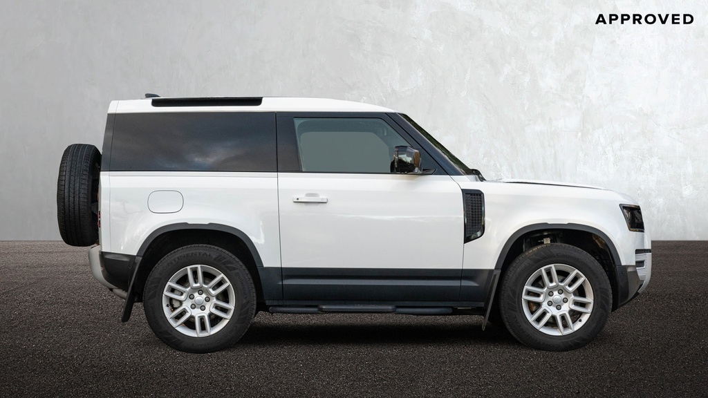 Land Rover Defender 90 3.0 D250 Hard Top S 3 Seat MV25BRZ White #4