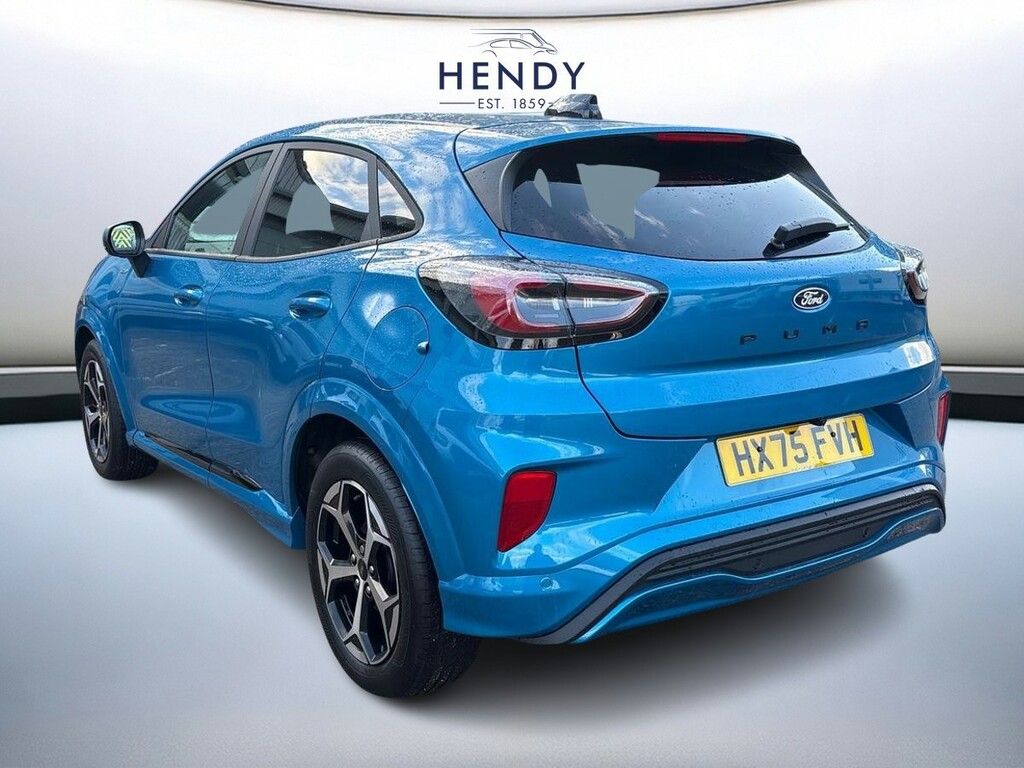 Ford Puma 1.0 Ecoboost Hybrid Mhev St-line HX75FVH Blue #6