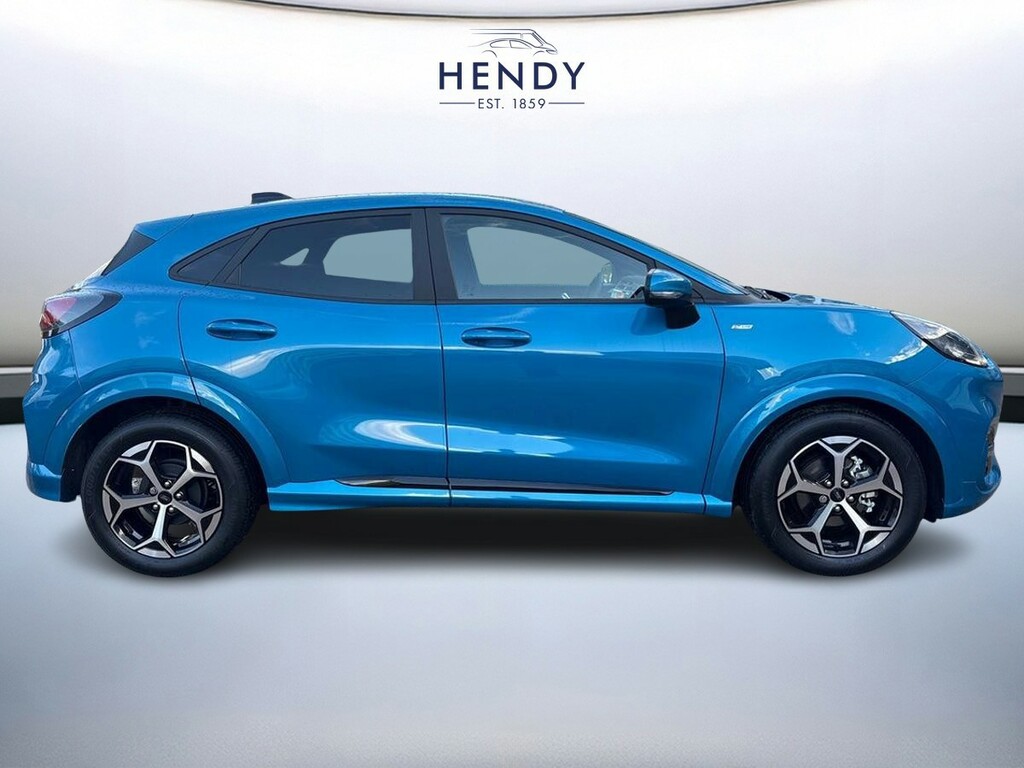 Ford Puma 1.0 Ecoboost Hybrid Mhev St-line HX75FVH Blue #2
