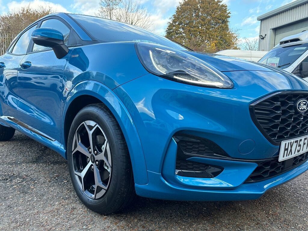 Ford Puma 1.0 Ecoboost Hybrid Mhev St-line HX75FVH Blue #3