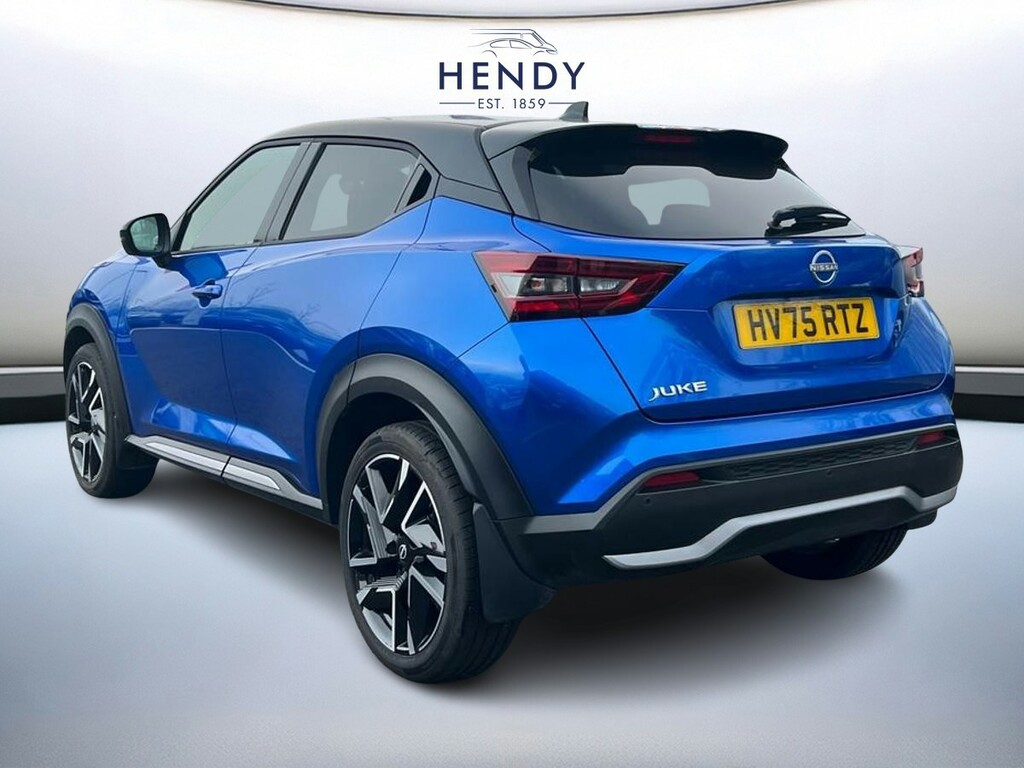 Nissan Juke 1.0 Dig-t Tekna Dct HV75RTZ Blue #6