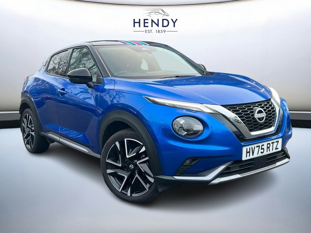 Nissan Juke 1.0 Dig-t Tekna Dct Blue