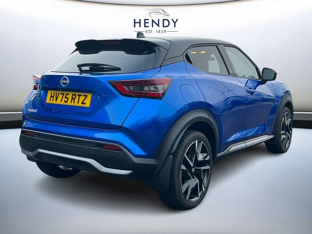 Nissan Juke 1.0 Dig-t Tekna Dct HV75RTZ Blue #4