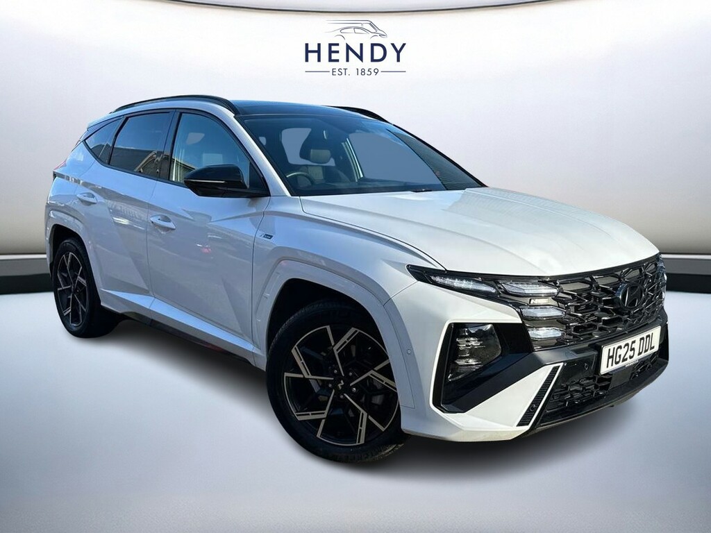 Hyundai Tucson 1.6T Hybrid N Line S White