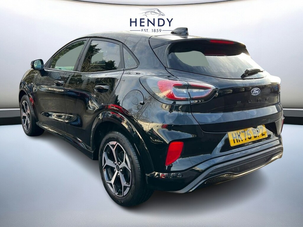 Ford Puma 1.0 Ecoboost Hybrid Mhev St-line Dct HK75BPZ Black #6